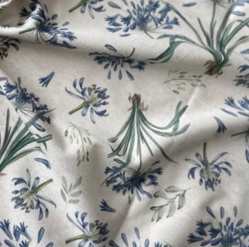 Linho misto Agapanthus 
