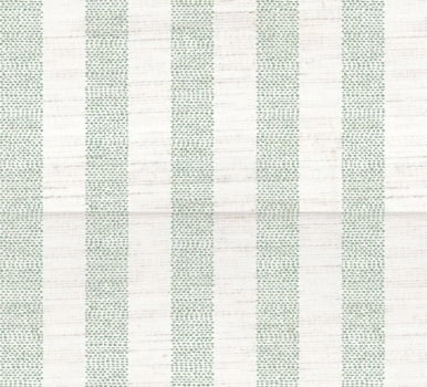 Linho misto listrado verde