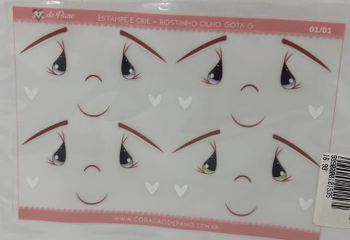 Painel rostinho de boneca GOTA G