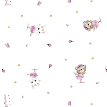 Tecido fralda digital quadriculada bailarina - CORTES 1,00m x 0,75m  