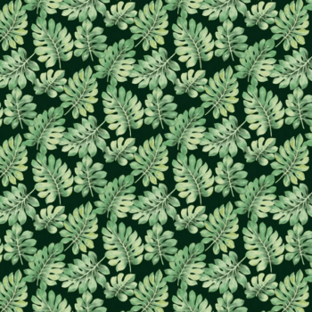 Tricoline estampado costela de Adão fundo preto 