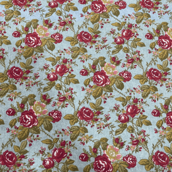 Tricoline estampado flores de outono