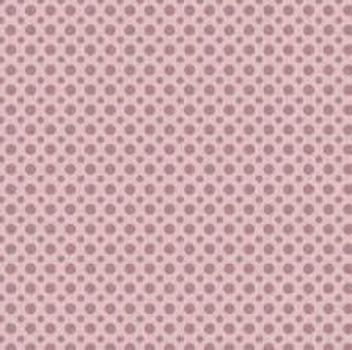 Tricoline estampado poá tom tom rose