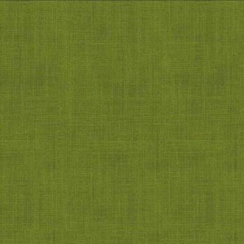 Tricoline estampado tipo linho verde grama  