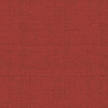 Tricoline estampado tipo linho vermelho telha