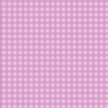 Tricoline estampado xadrez branco rosa - Renatta Tecidos