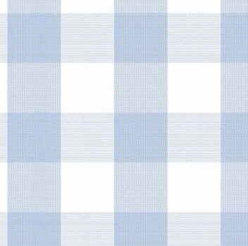 Tricoline fio tinto xadrez 30XM azul bebê  