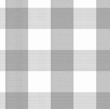 Tricoline fio tinto xadrez 30XM cinza