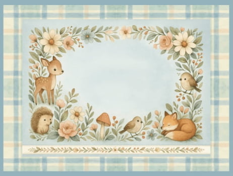 Sarja impermeável estampa digital americano floresta 