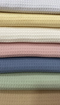 Kit de tecido favo algodão Portugal - CORTES 0,55m x 1,60m