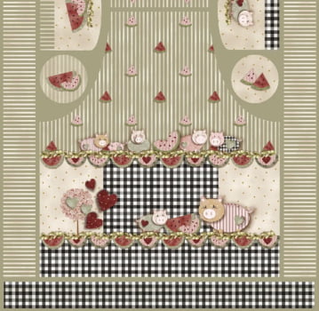 Avental porquinhos Avental porquinhos