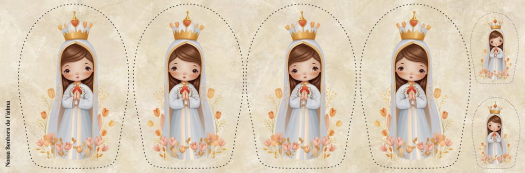 Almofadinhas Nossa Senhora de Fátima 