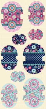 Painel de necessaires Bia Feltz