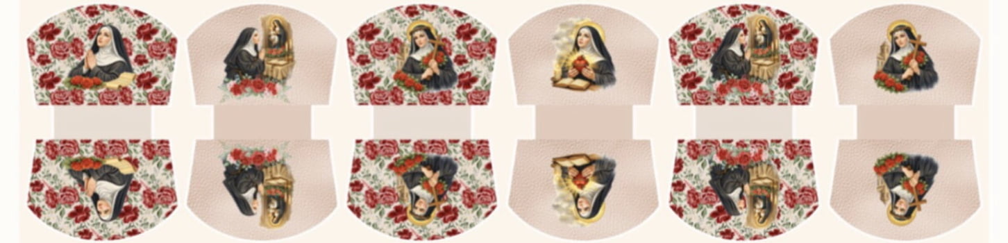 Painel de necessaires Santa Rita