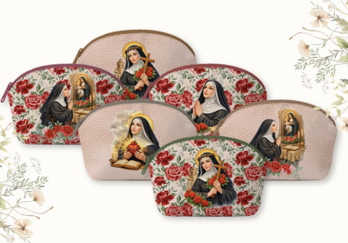 Painel de necessaires Santa Rita