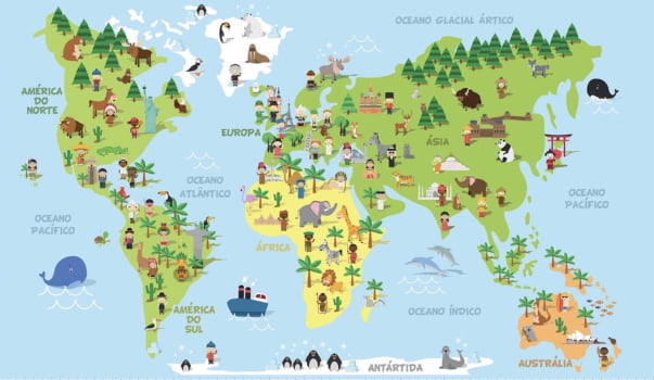 Painel mapa