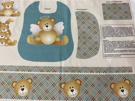 Painel babador ursinho