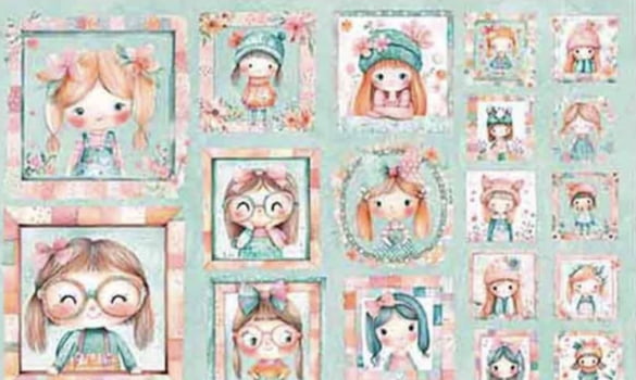 Painel meninas Olivia