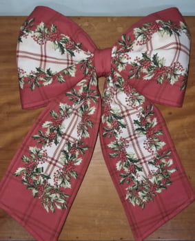 Painel laço de natal 