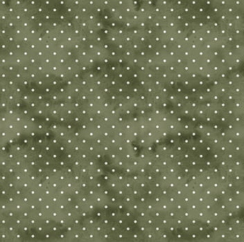 Tricoline estampa digital poá verde natal feliz