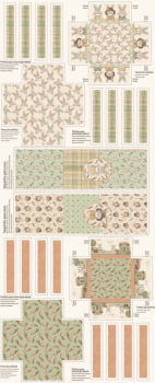 Painel cestinha e saquinho de Páscoa 