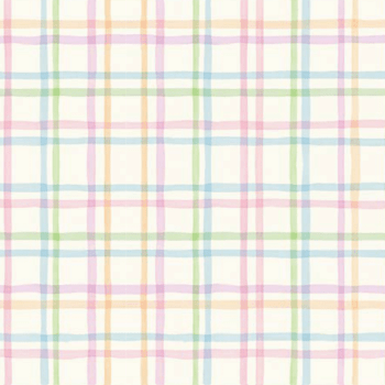 Tricoline estampa digital xadrez colorido 